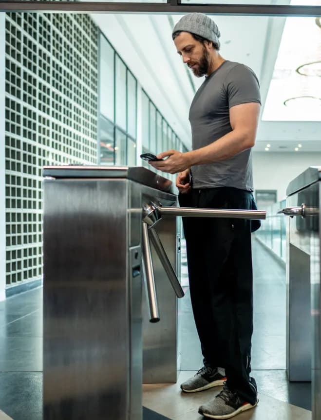 Smart gate access control at TIX.LK events